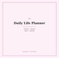 Daily Life Planner (Editable Fillable PDF)