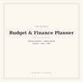 Ultimate Budget & Finance Planner (Editable Fillable PDF)