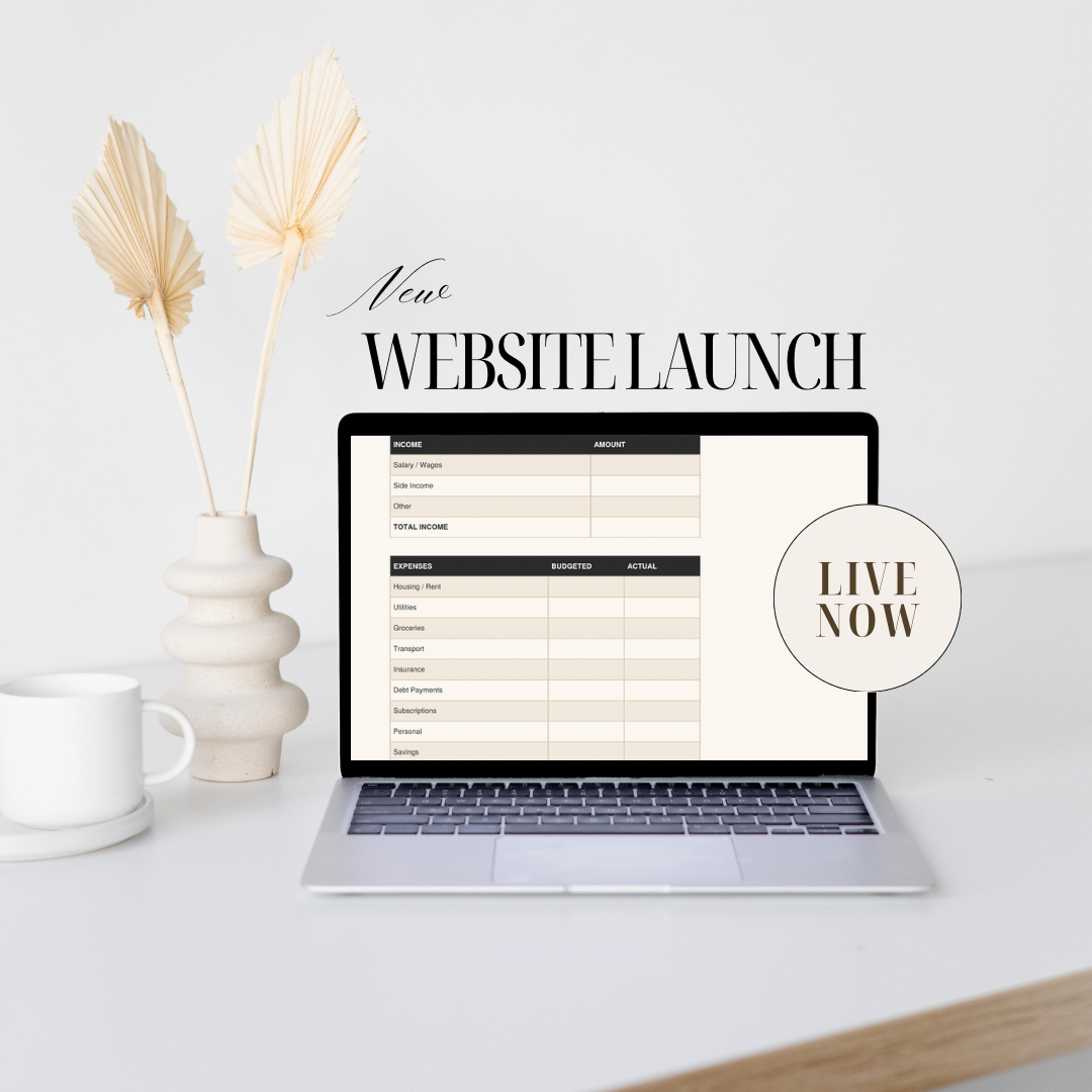 Ultimate Budget & Finance Planner (Editable Fillable PDF)
