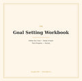 Goal Setting Workbook (Editable Fillable PDF)