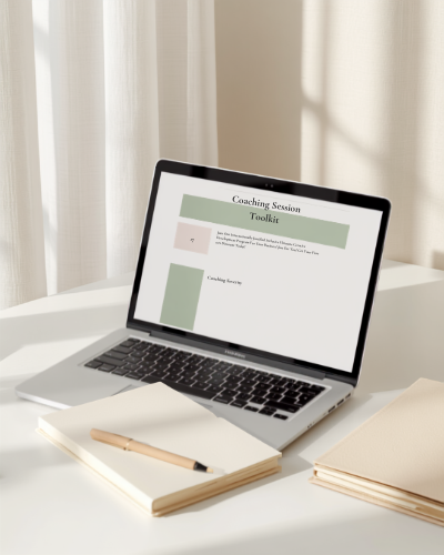 Coaching Session Toolkit (Editable Fillable PDF)
