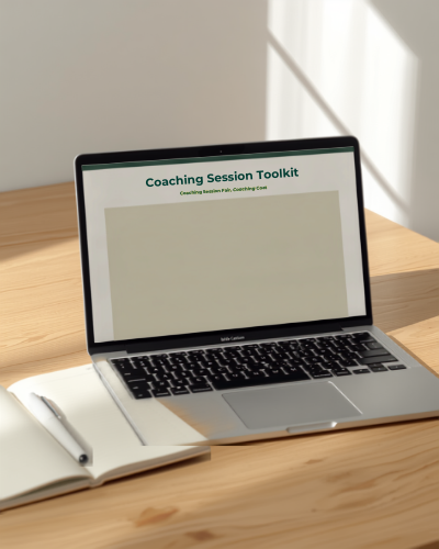Coaching Session Toolkit (Editable Fillable PDF)