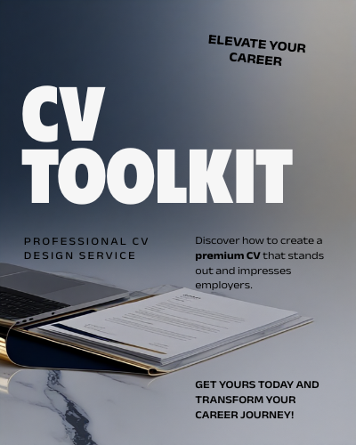 CV Toolkit (Editable Fillable PDF)