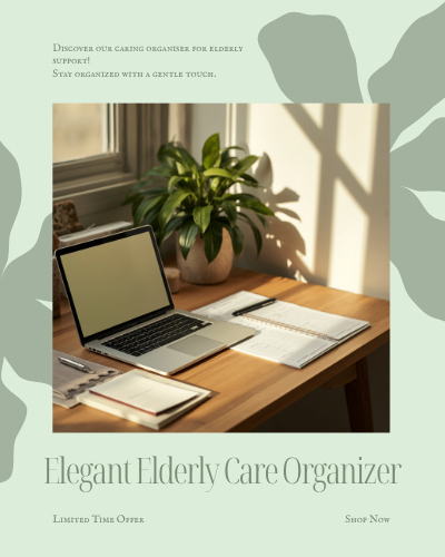 Elderly Care Organiser (Editable Fillable PDF)
