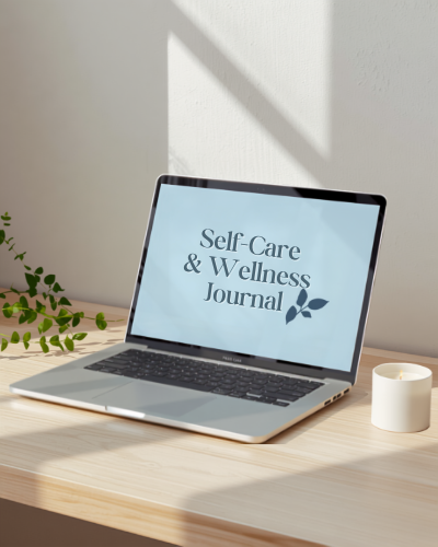 Self-Care & Wellness Journal (Editable Fillable PDF)